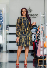 Elegant shift dress